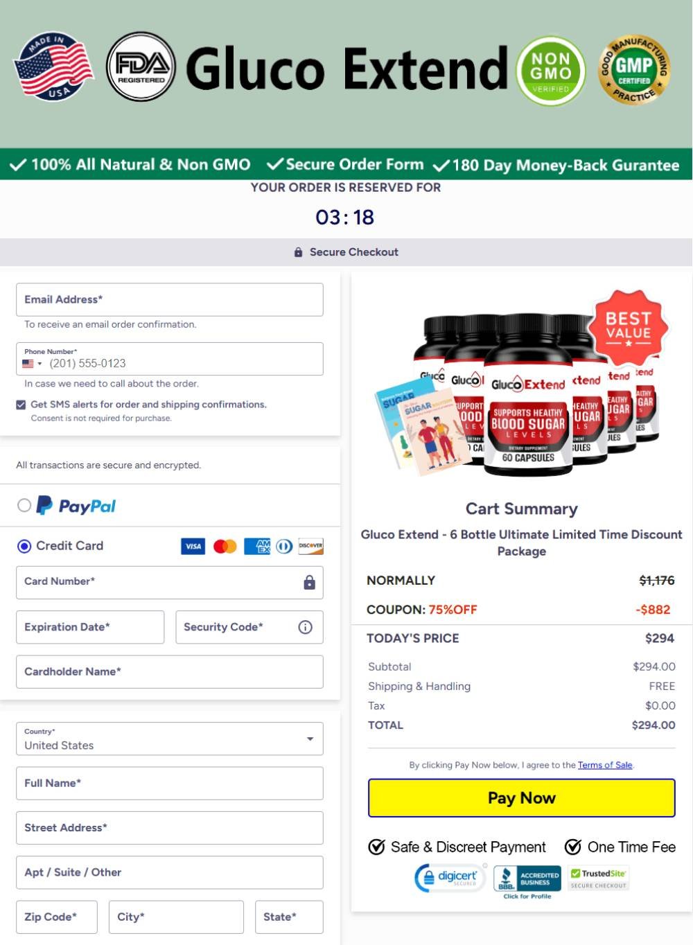 Gluco-Extend-secure-order-official website-payment